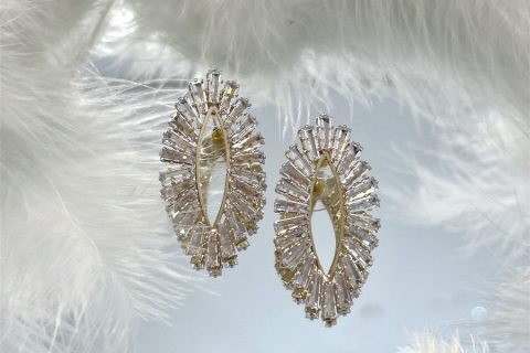 Marquise earrings