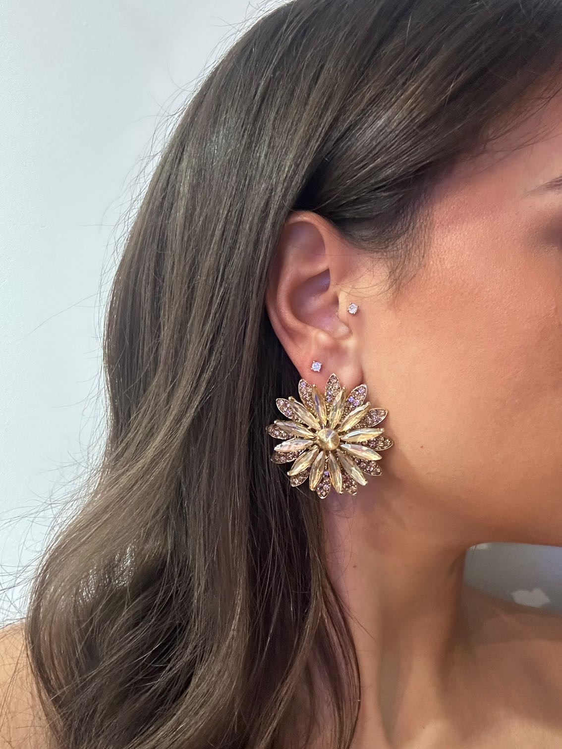 Petal earrings